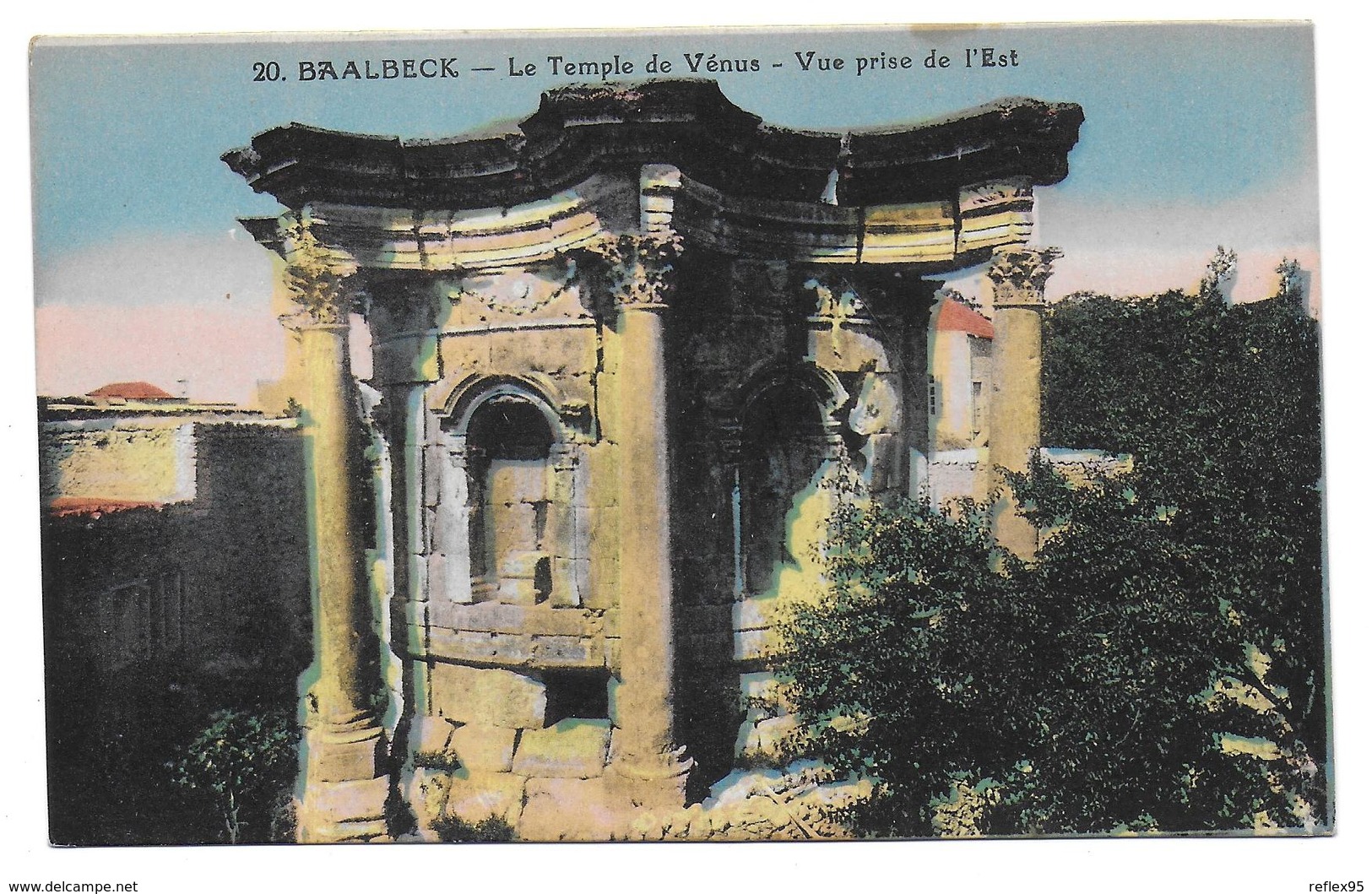 CPA LIBAN - Baalbeck - Le Temple De Vénus - Vue Prise De L'Est - Liban