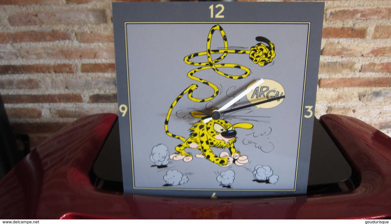 MARSUPILAMI  PENDULE  MARSUPILAMI EN COLERE  FRANQUIN - Marsupilami