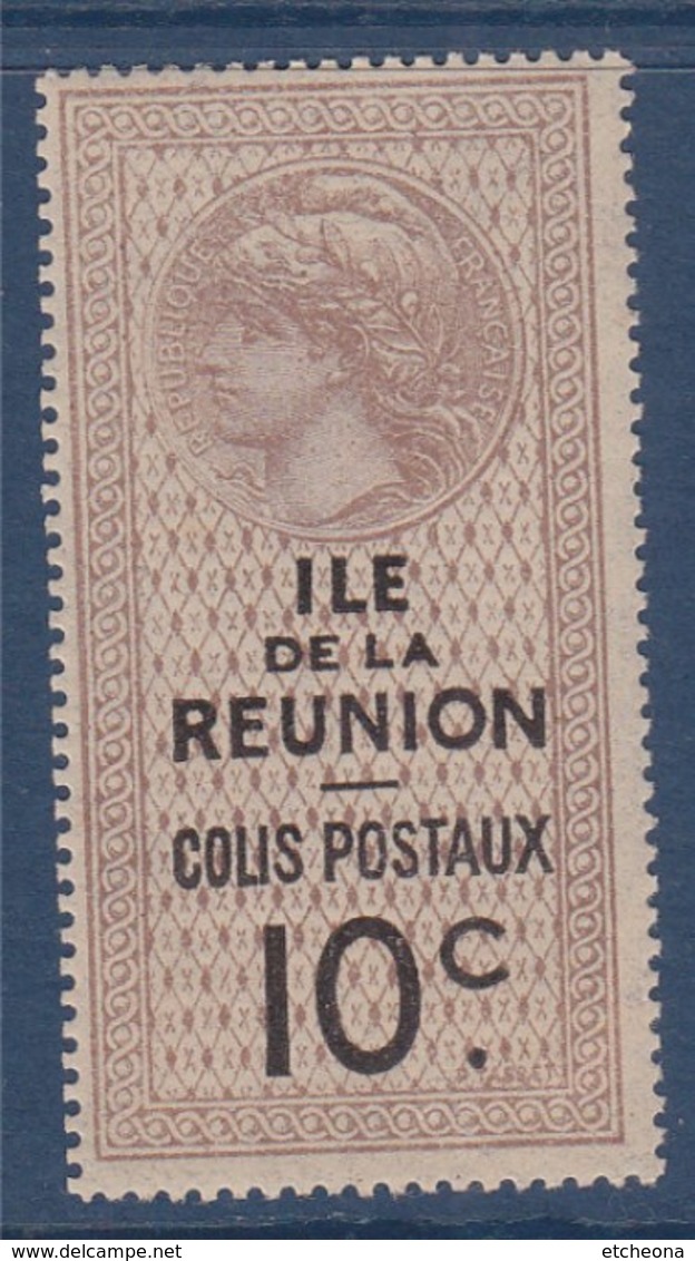 = Île De La Réunion Timbre Pour Colis Postaux N°9 Neuf - Neufs