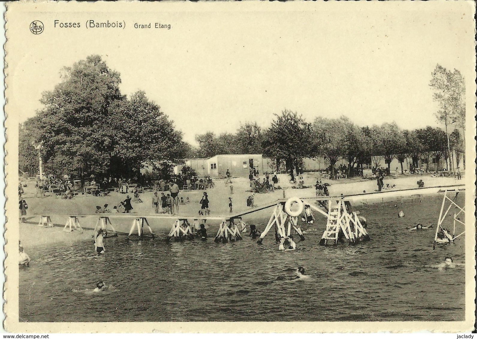 Fosses (Bambois) -- Grand Etang.  (2 Scans) - Fosses-la-Ville