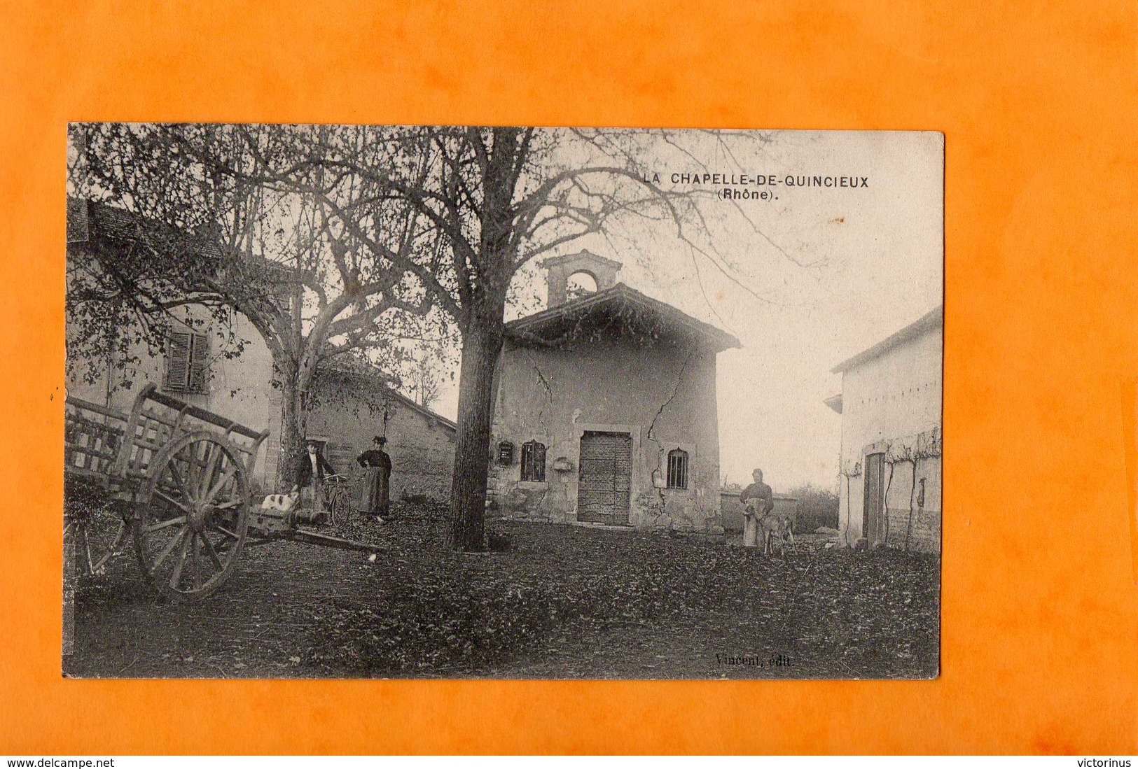 QUINCIEUX  -   LA CHAPELLE  -   Août 1913 - Andere & Zonder Classificatie