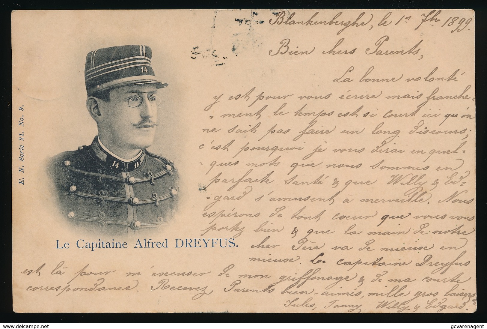 LE CAPITAINE ALFRED DREYFUS - Personnages