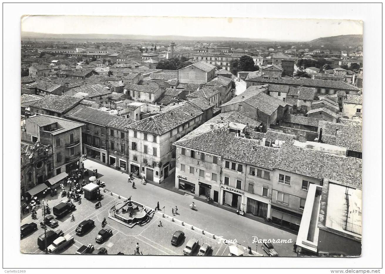 FANO - PANORAMA  - VIAGGIATA FG - Fano