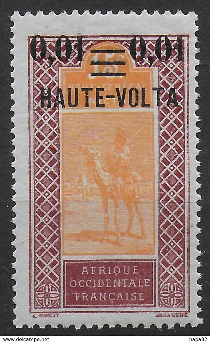 HAUTE VOLTA 1920 YT 18** - Unused Stamps