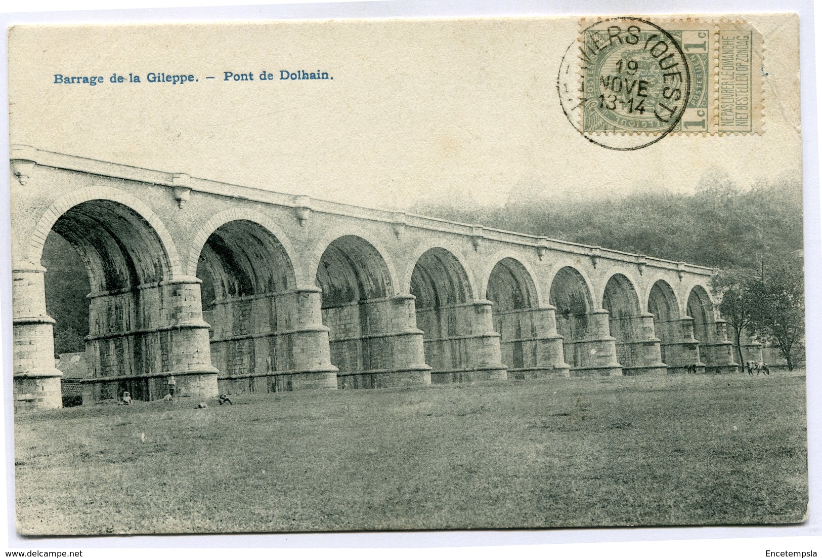CPA - Carte Postale - Belgique - Barrage De La Gileppe - Pont De Dolhain ( CP5040 ) - Gileppe (Barrage)
