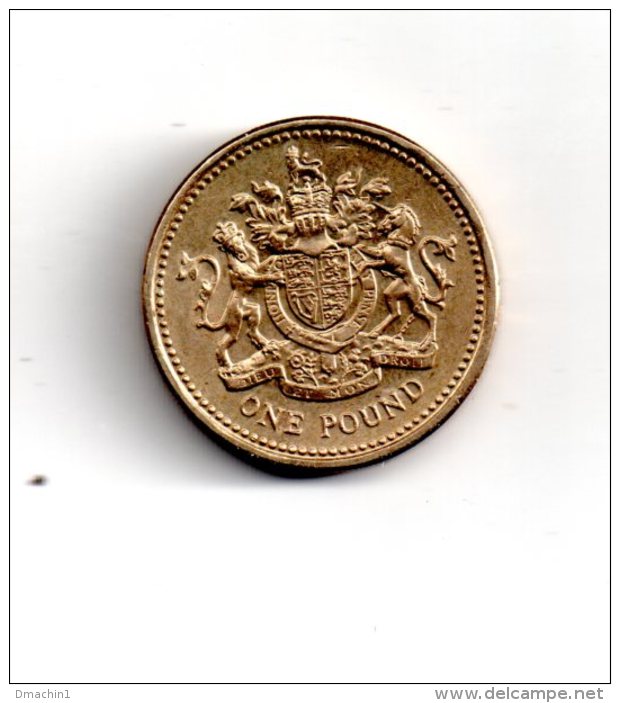 England - Pièce De One Pound - 1983 Voir état - 1 Pound