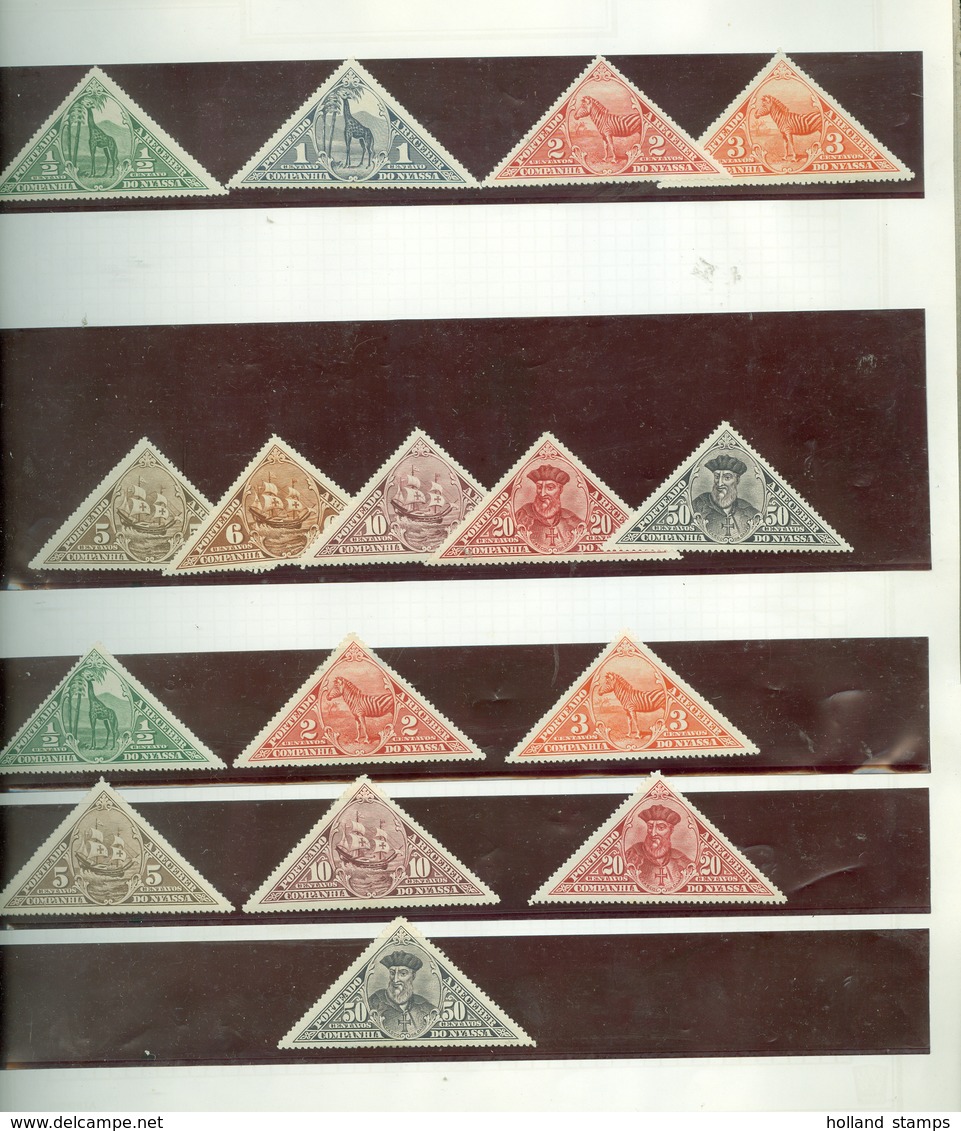 Nyassa Petite Collection Neufs ** MNH 1901/1921. Gommes D'origine. Rare En Neufs ** MNH. B/TB. A Saisir! (5) - Nyassa