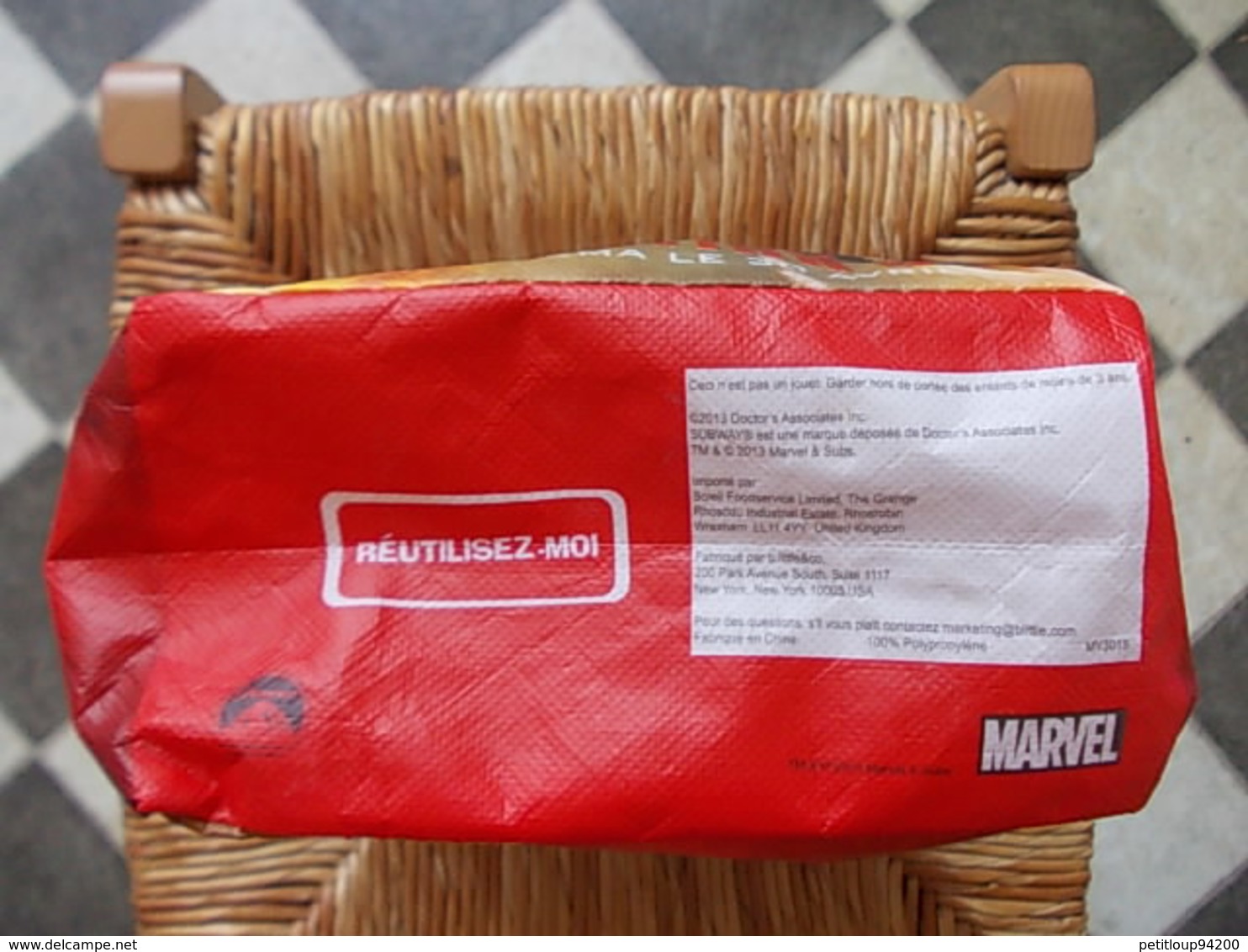 1 SAC MARVEL Iron Man 3 CINEMA - Autres & Non Classés