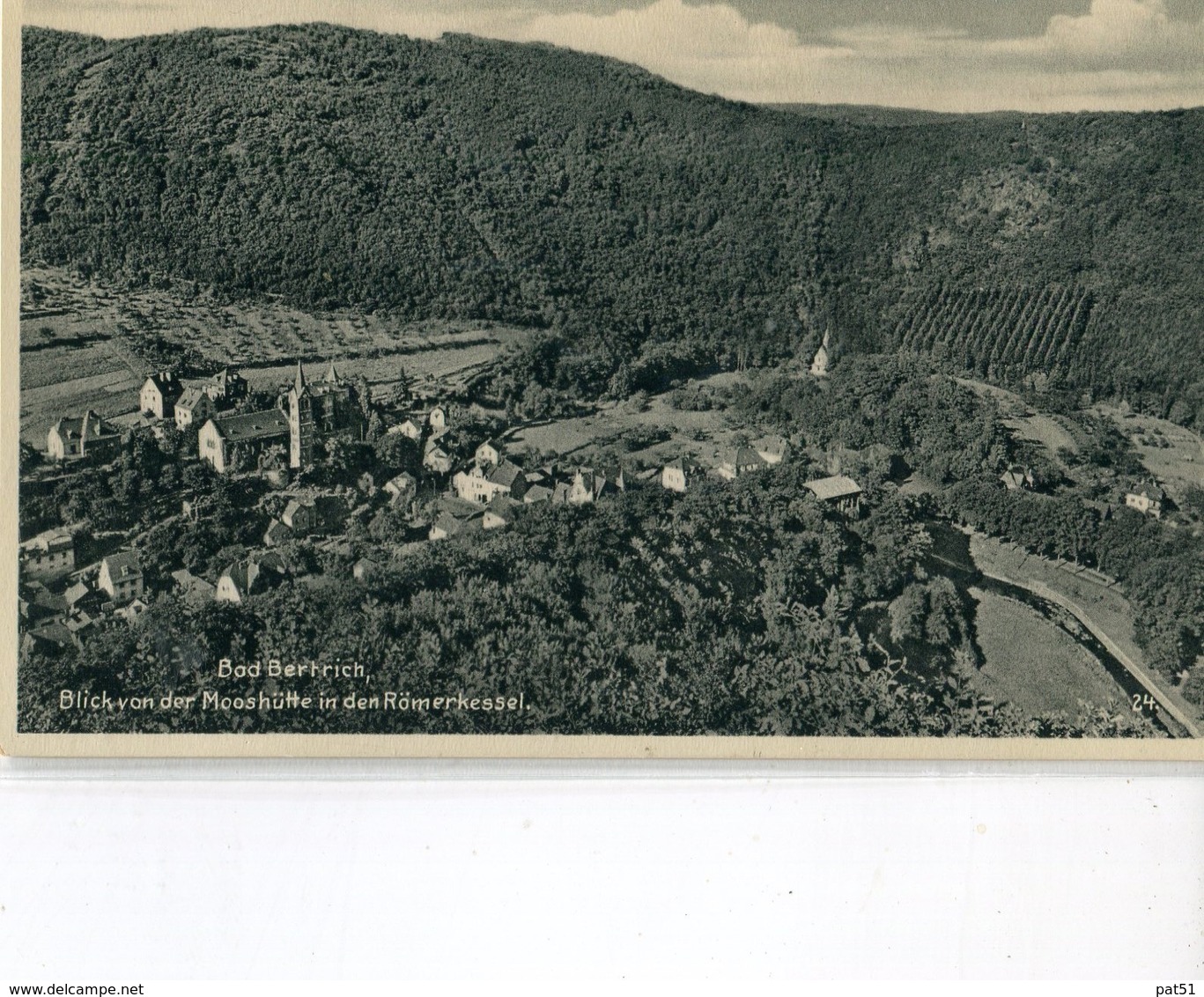 ALLEMAGNE / DEUTSCHLAND - Bad Bertrich : Blick Vom Der Mooshütte ... - Bad Bertrich