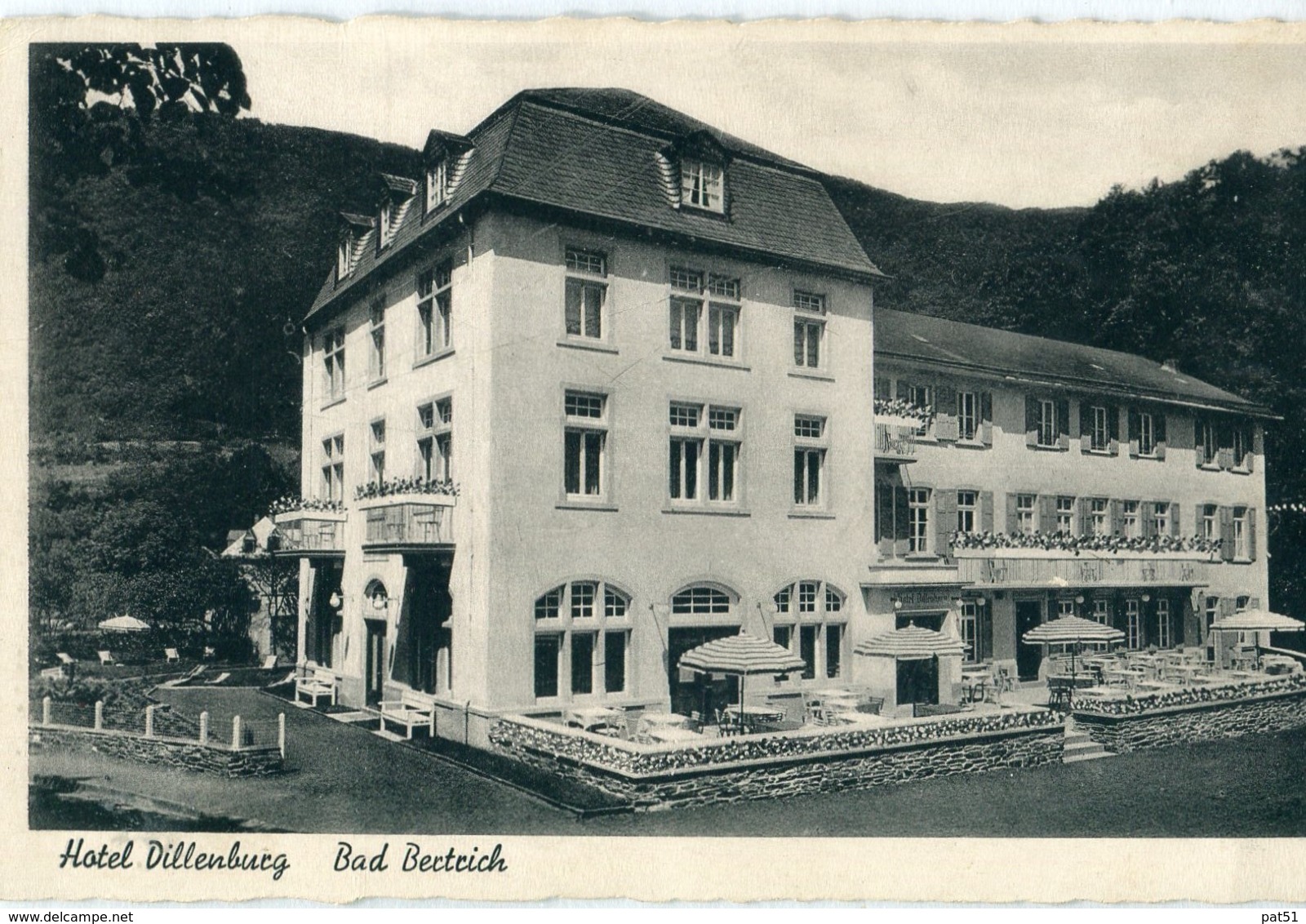 ALLEMAGNE / DEUTSCHLAND - Bad Bertrich : Hotel Dillenburg - Bad Bertrich