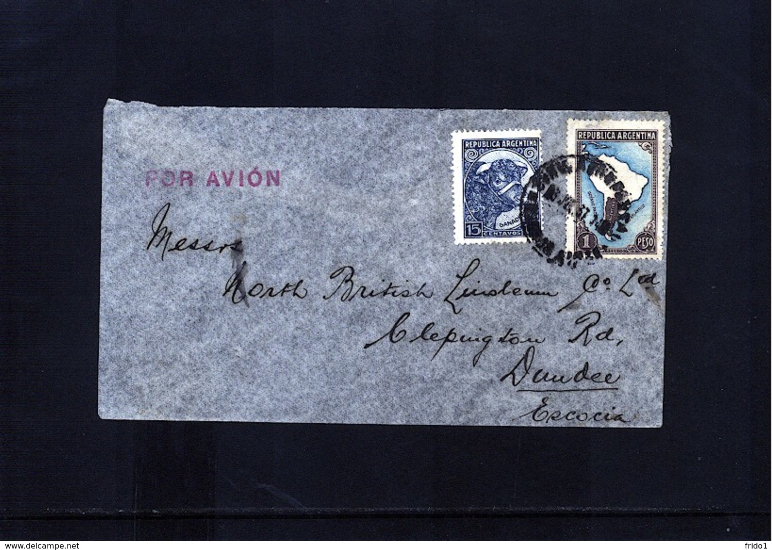 Argentina Interesting Airmail Letter - Briefe U. Dokumente