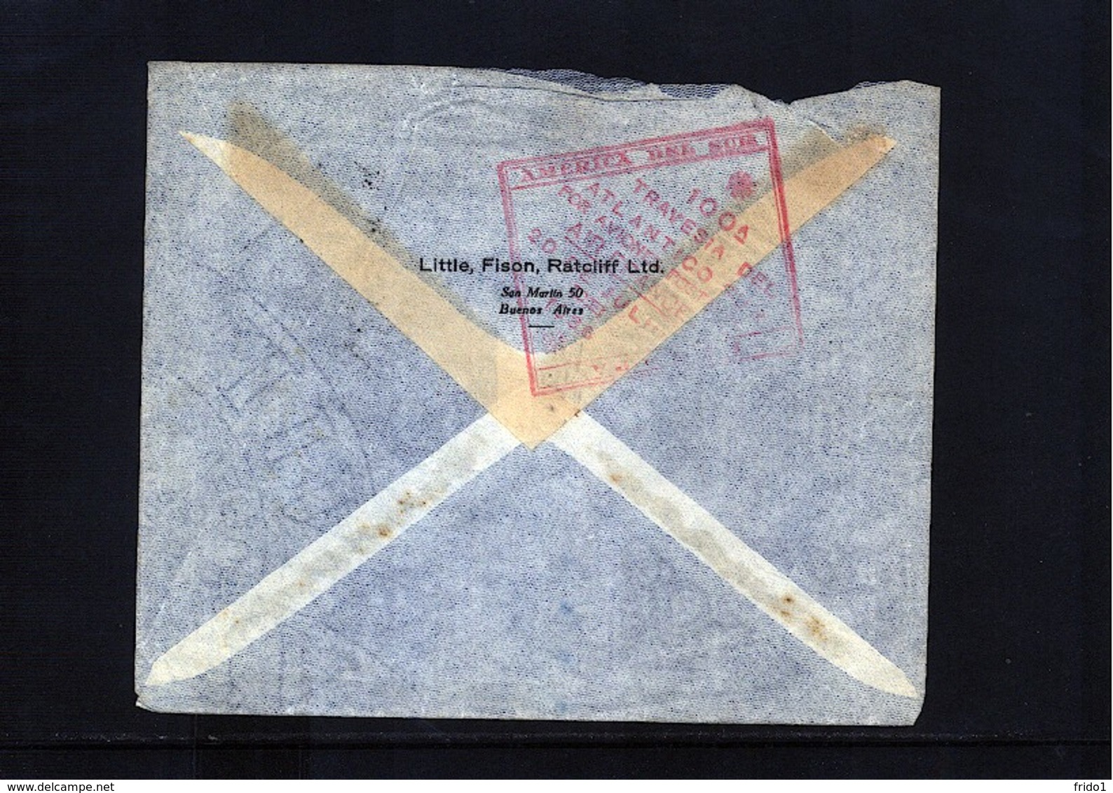 Argentina Interesting Airmail Letter - Briefe U. Dokumente