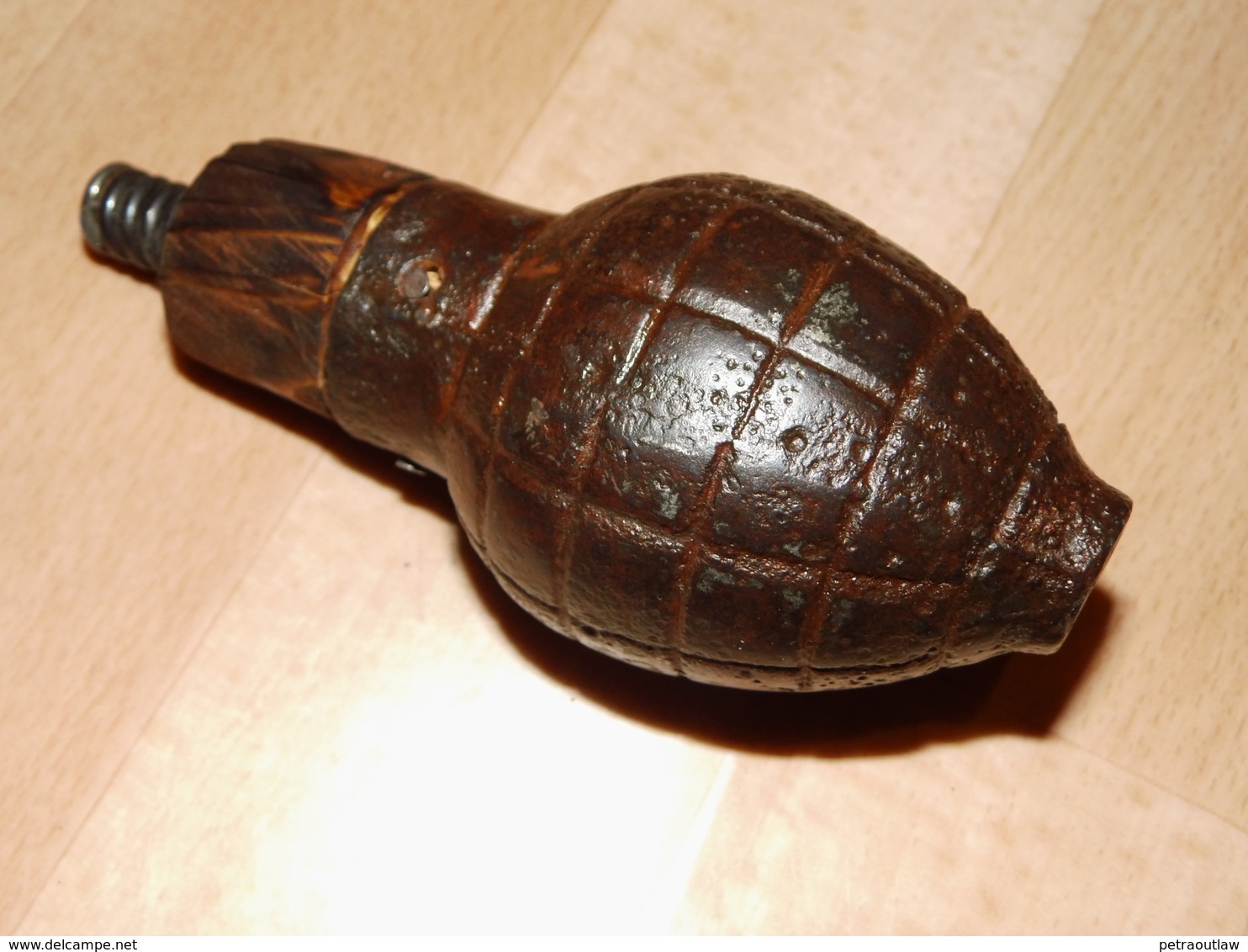 Grenade Citron Francaise WW1 (Neutralisée/restaurée) - 1914-18