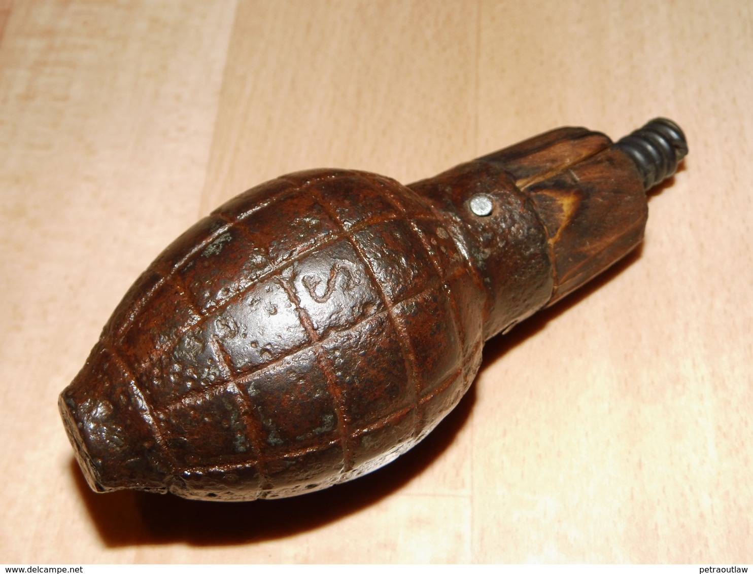 Grenade Citron Francaise WW1 (Neutralisée/restaurée) - 1914-18