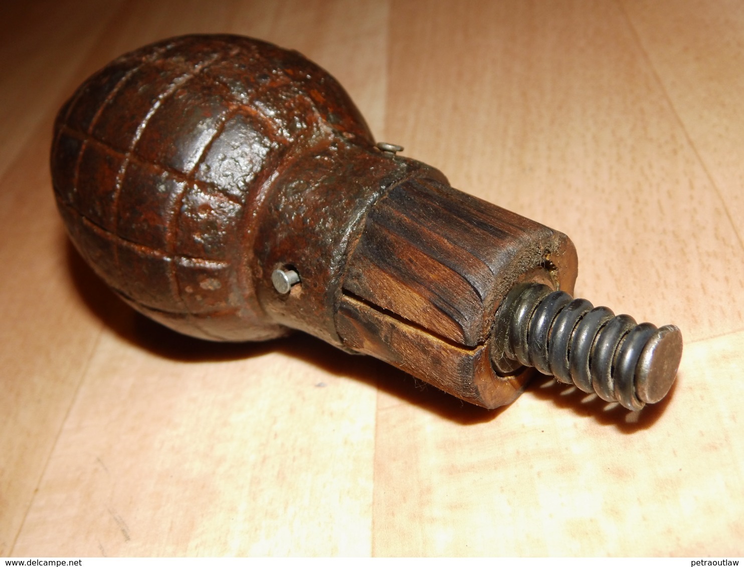 Grenade citron Francaise WW1 (Neutralisée/restaurée)