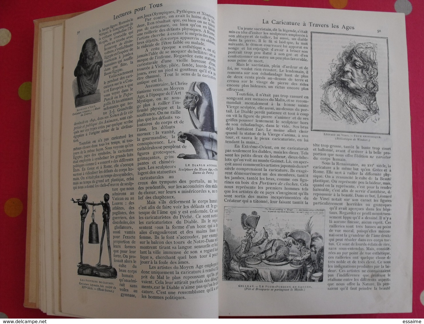 Lectures Pour Tous 1898-1899. Hachette Reliure éditeur.  Thibet Torture Panhard Nézière Japon Shah Perse Chine Tatouage - 1801-1900