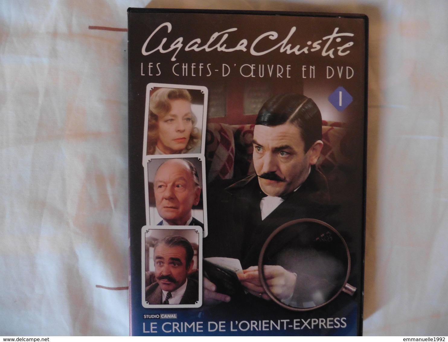 DVD Les Crime De L'Orient-Express D'Agatha Christie 1974 Avec Albert Finney Lauren Bacall J.Bisset Sean Connery - Policiers
