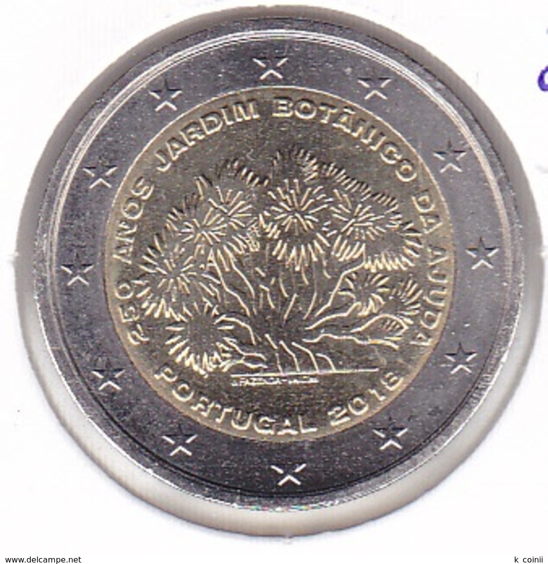 Portugal - 2 Euro - 2018 Jardim Botânico - UNC - Portugal