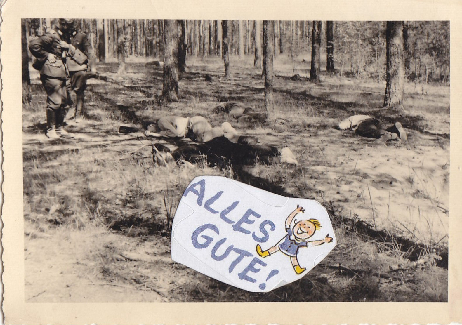 Foto Ermordete Erschossene Partisanen Bandenkampf Russland 1941 German Soldier Weltkrieg Ww2 1939-1945 - Krieg, Militär