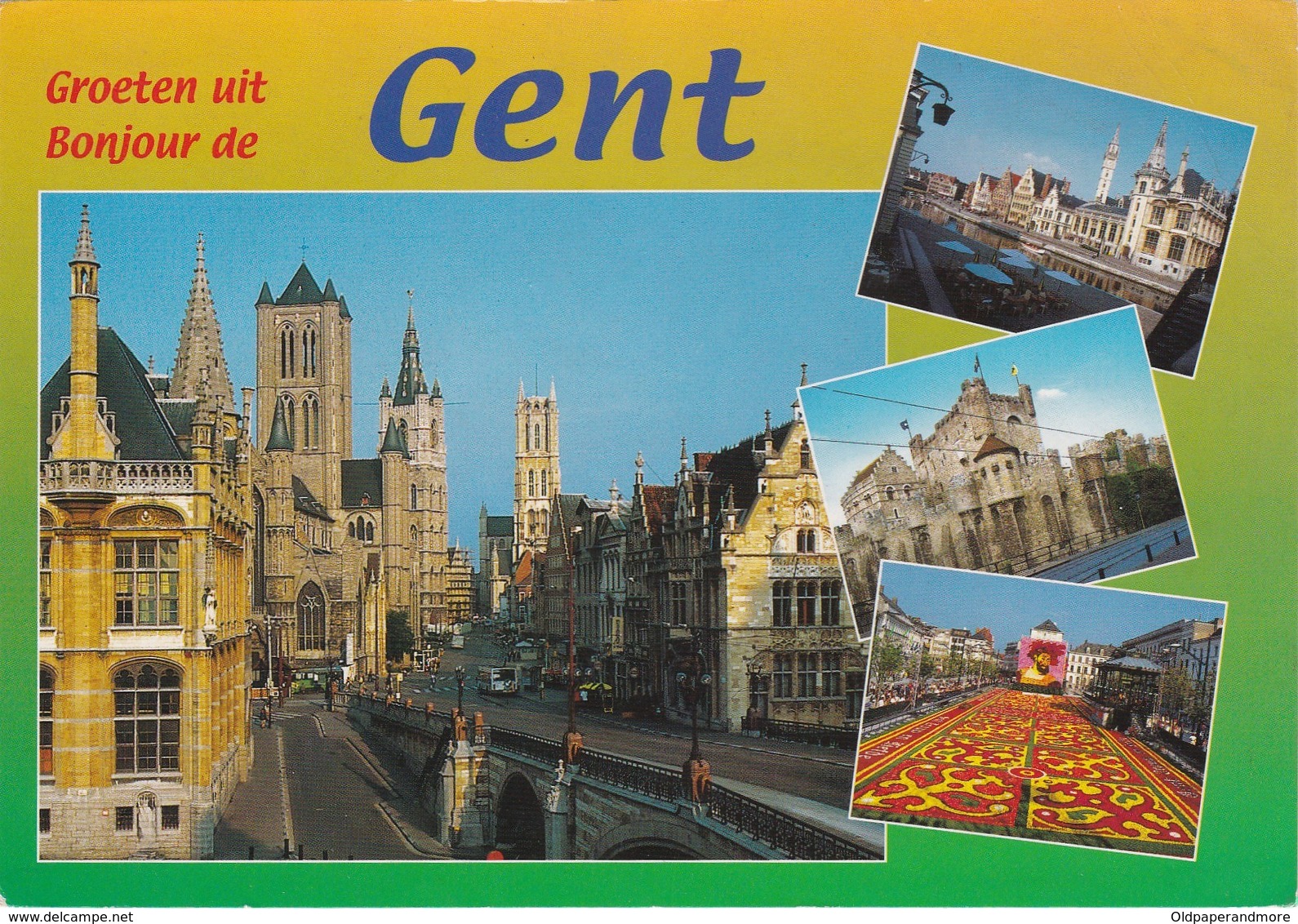 POSTCARD BELGIUM - GENT - VARIOUS VIEWS - Autres & Non Classés