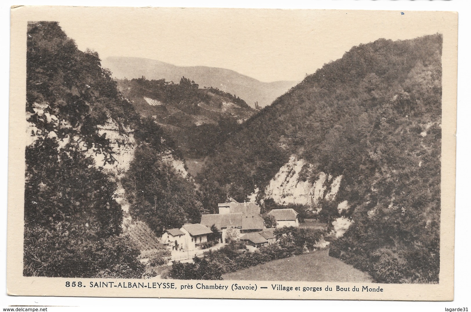 000350 Saint Alban Leysse, Village Et Gorges Du Bout Du Monde - Autres & Non Classés