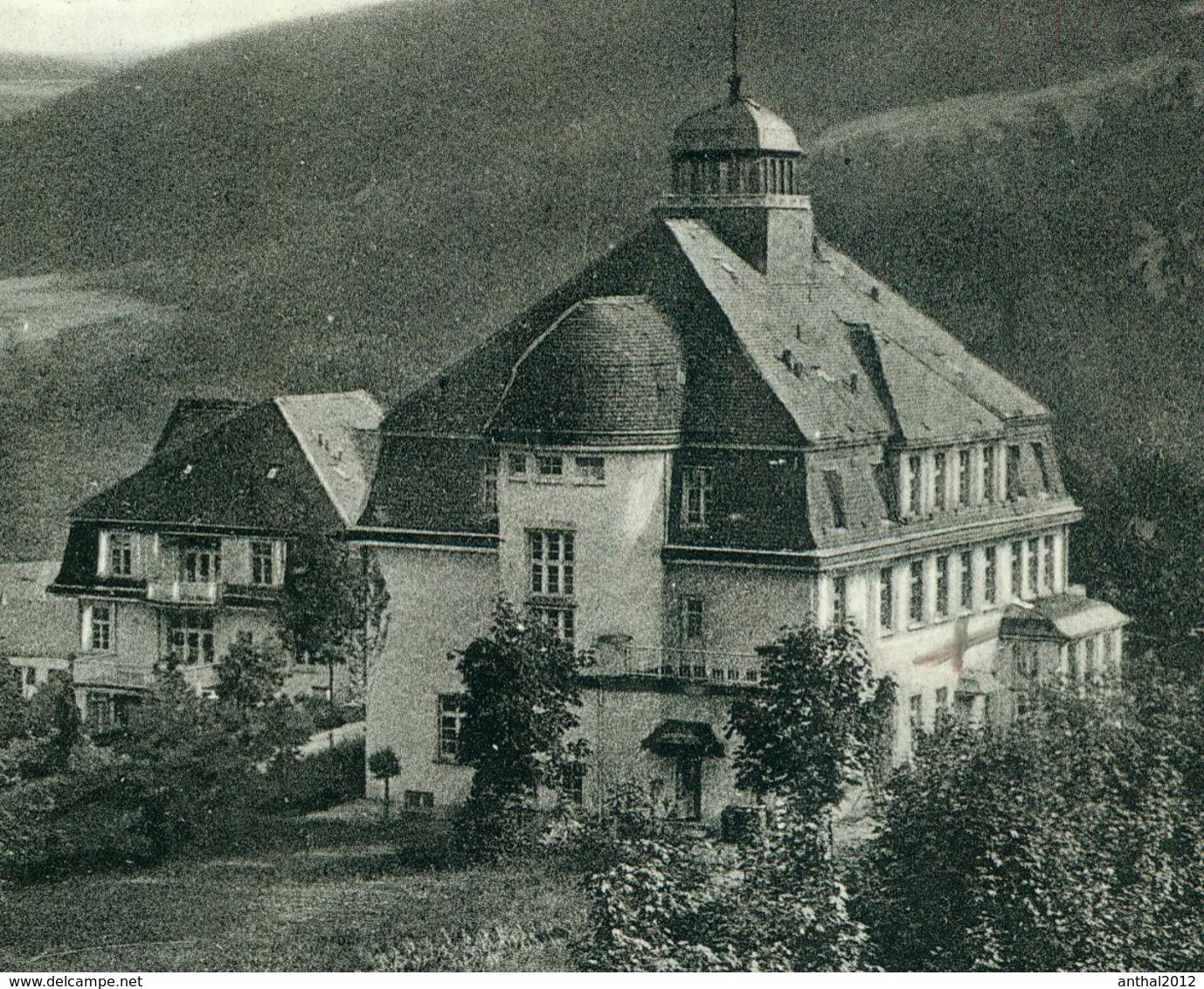 Rarität AK Gottleuba Heilstätte Frauenhäuser Sw 2.7.1938 Nach Werdau - Bad Gottleuba-Berggiesshuebel