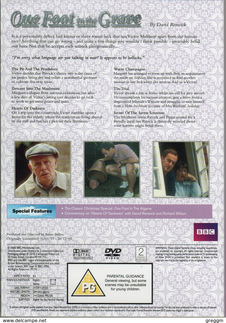 One Foot In The Grave Complete Box Set Series 1 - 6 Plus Christmas Specials. (36 Episodes Plus 2 Specials) - Comedy