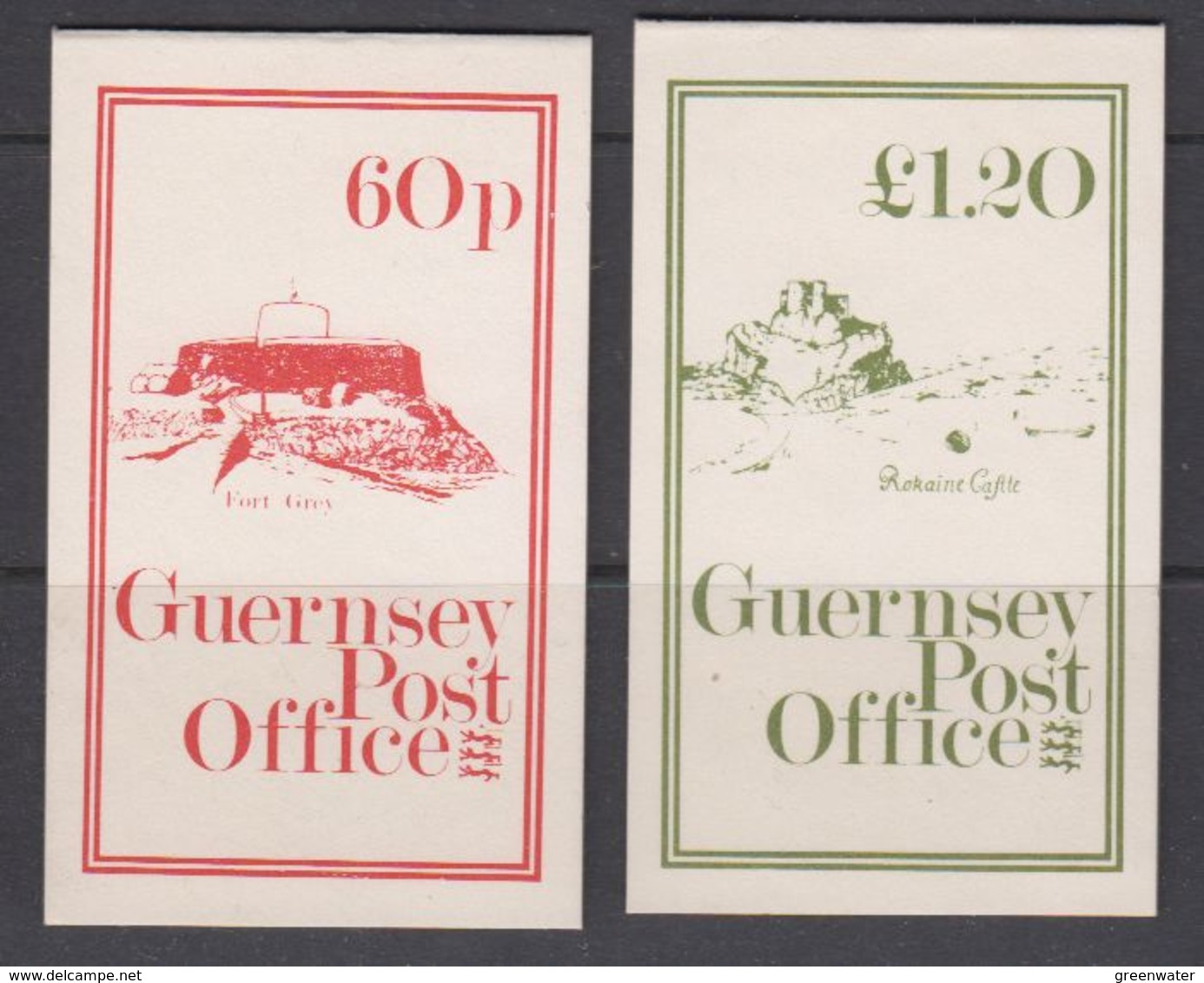 Guernsey 1981 Coins 2 Booklets ** Mnh (40045) - Guernsey