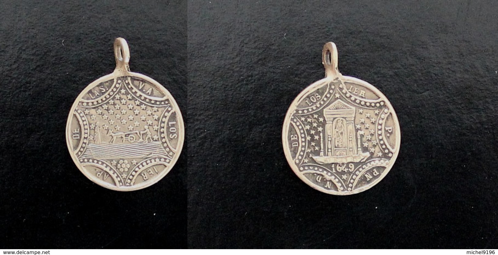 Médaille Religieuse. Apparition Mariale. Notre Dame De L'osier 1649. - Religion & Esotérisme