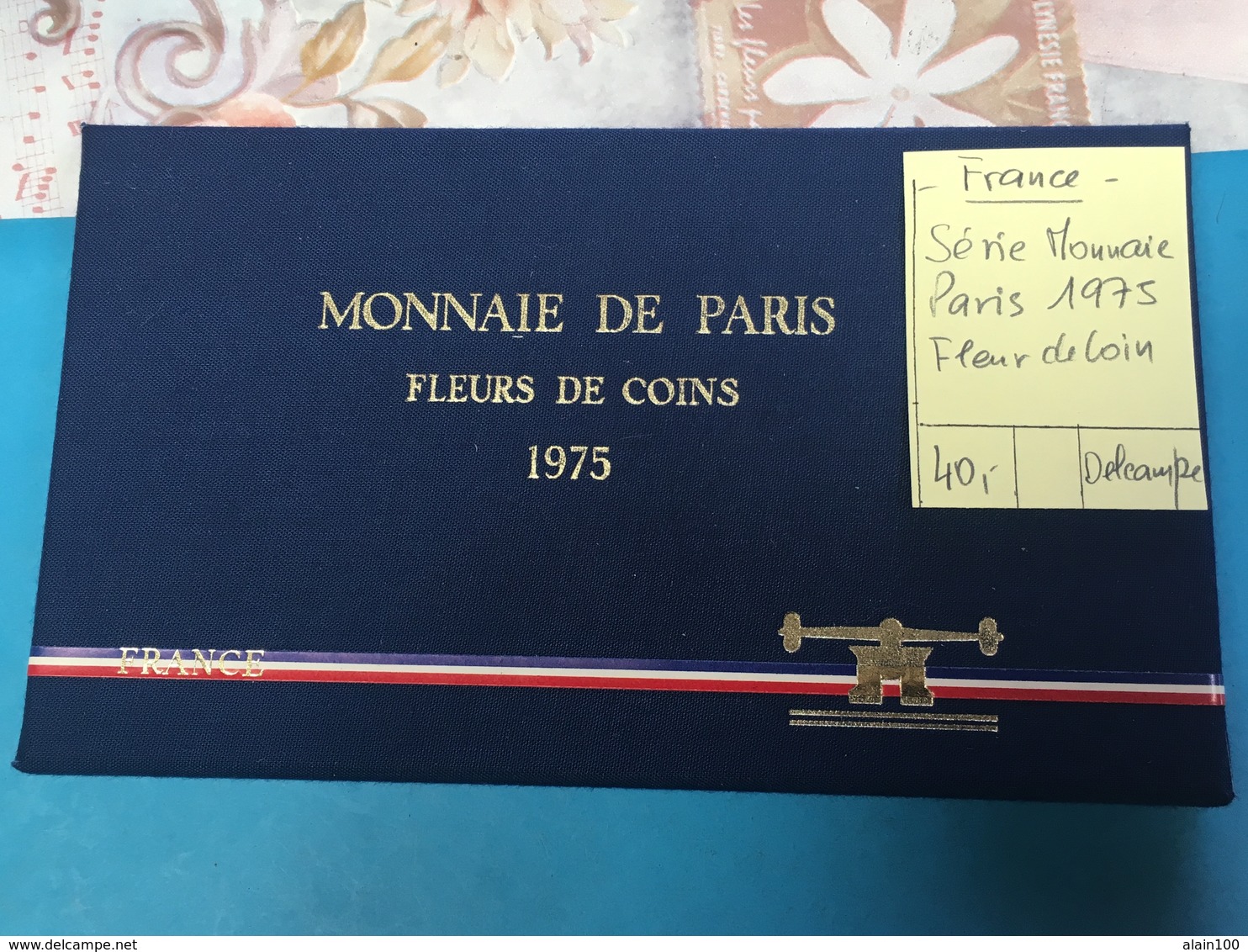 FRANCE: SERIE MONNAIE DE PARIS 1976 - FLEUR DE COIN - SUPERBE - Collections