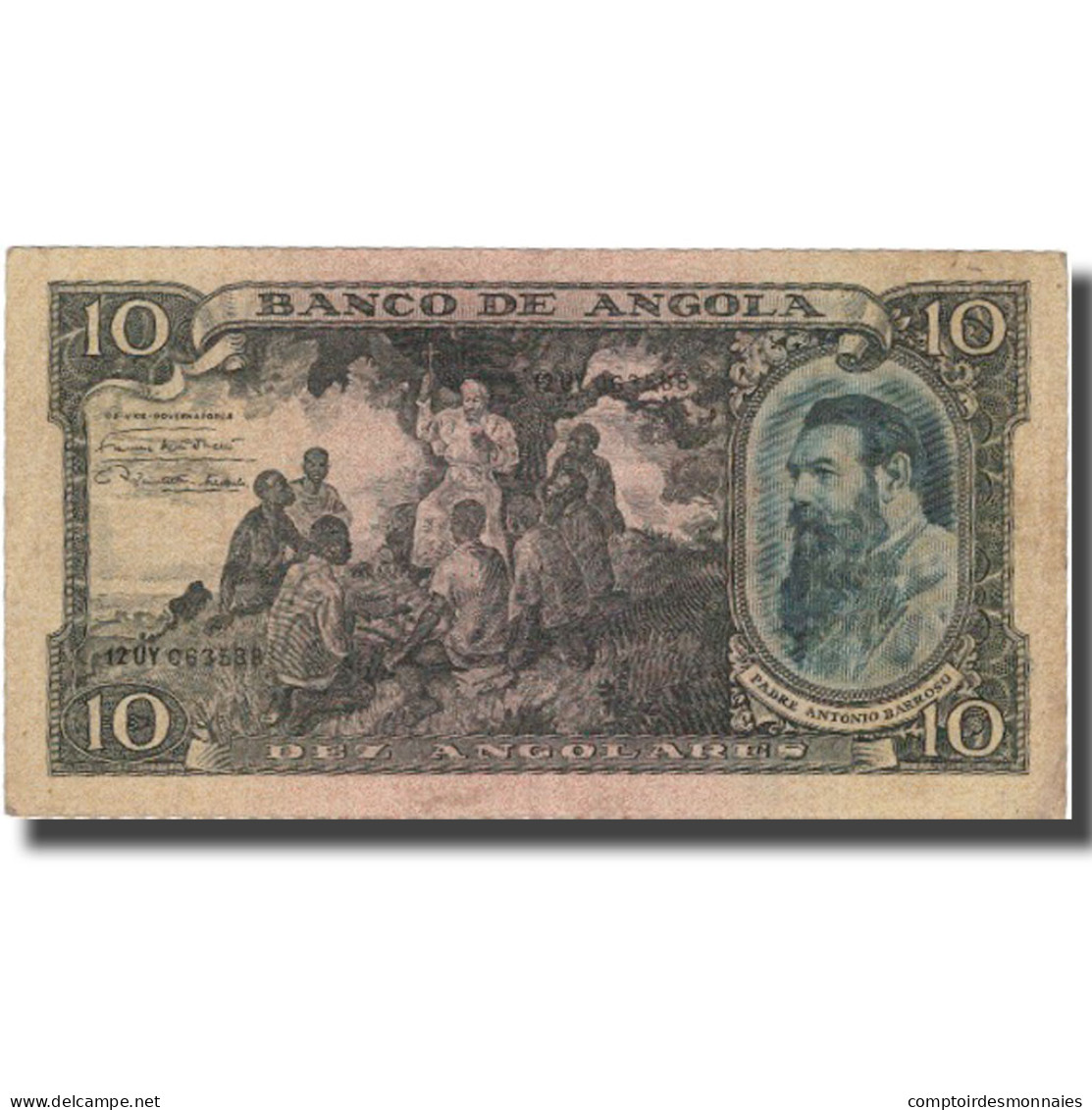 Billet, Angola, 10 Angolares, KM:78a, TB+ - Angola