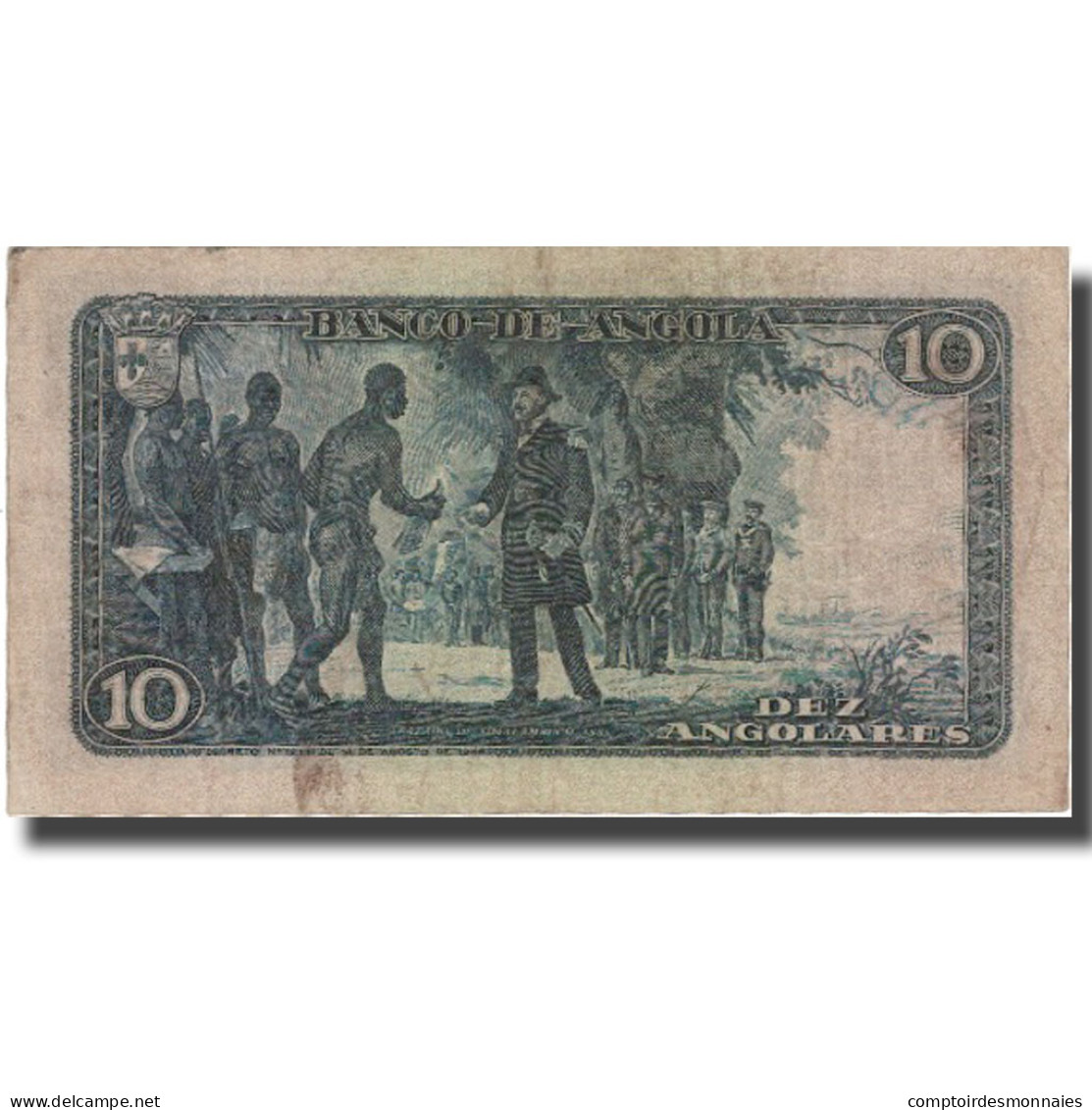 Billet, Angola, 10 Angolares, KM:78a, TB+ - Angola