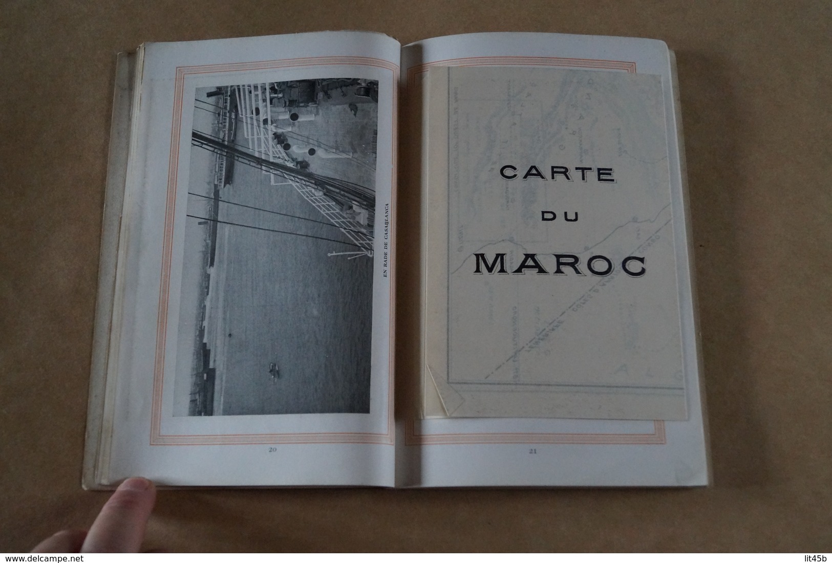 RARE,Compagnie Belge Maritime Du Congo,complet Avec Ancienne Cartes,21,5 Cm. Sur 14 Cm.collection - Autres & Non Classés