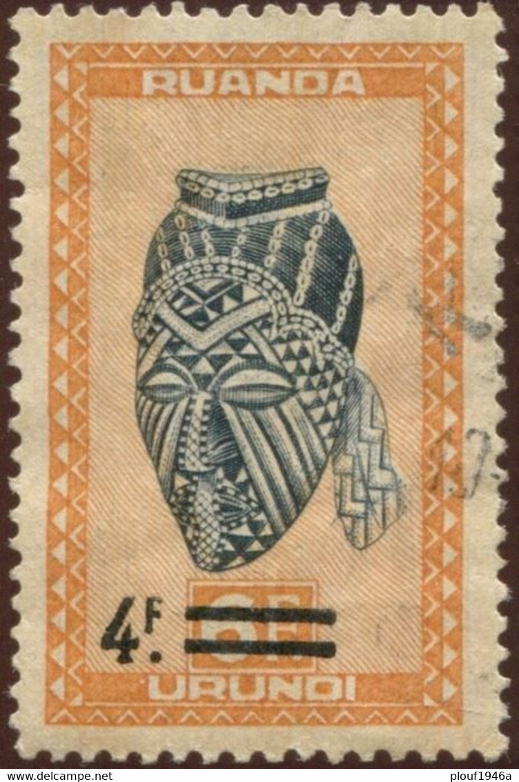 Pays : 411,2 (Ruanda-Urundi : Mandat Des Nations Unies)  Yvert Et Tellier N° :   174 (o) - Used Stamps