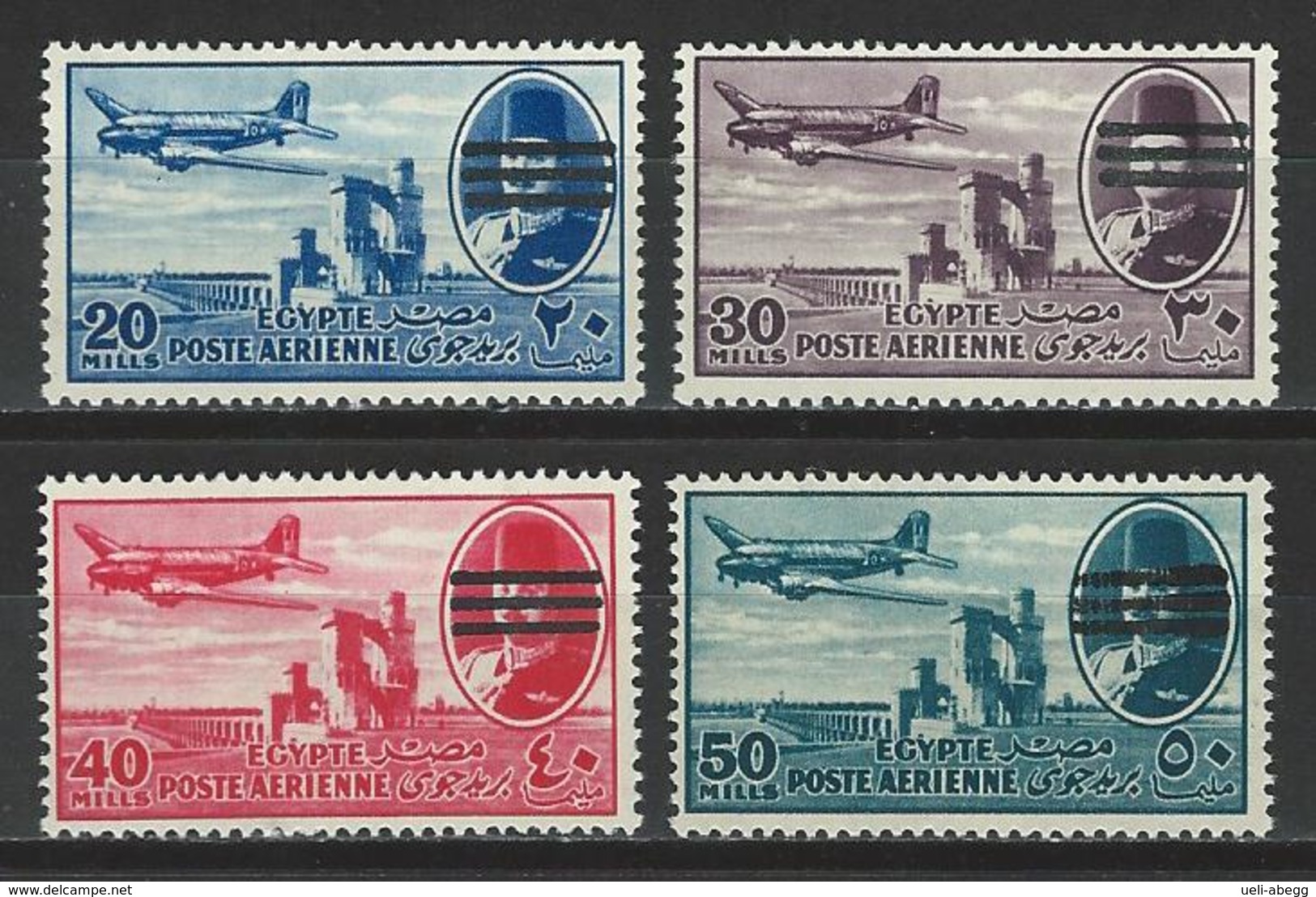 Ägypten Mi 453-56 * MH - Unused Stamps