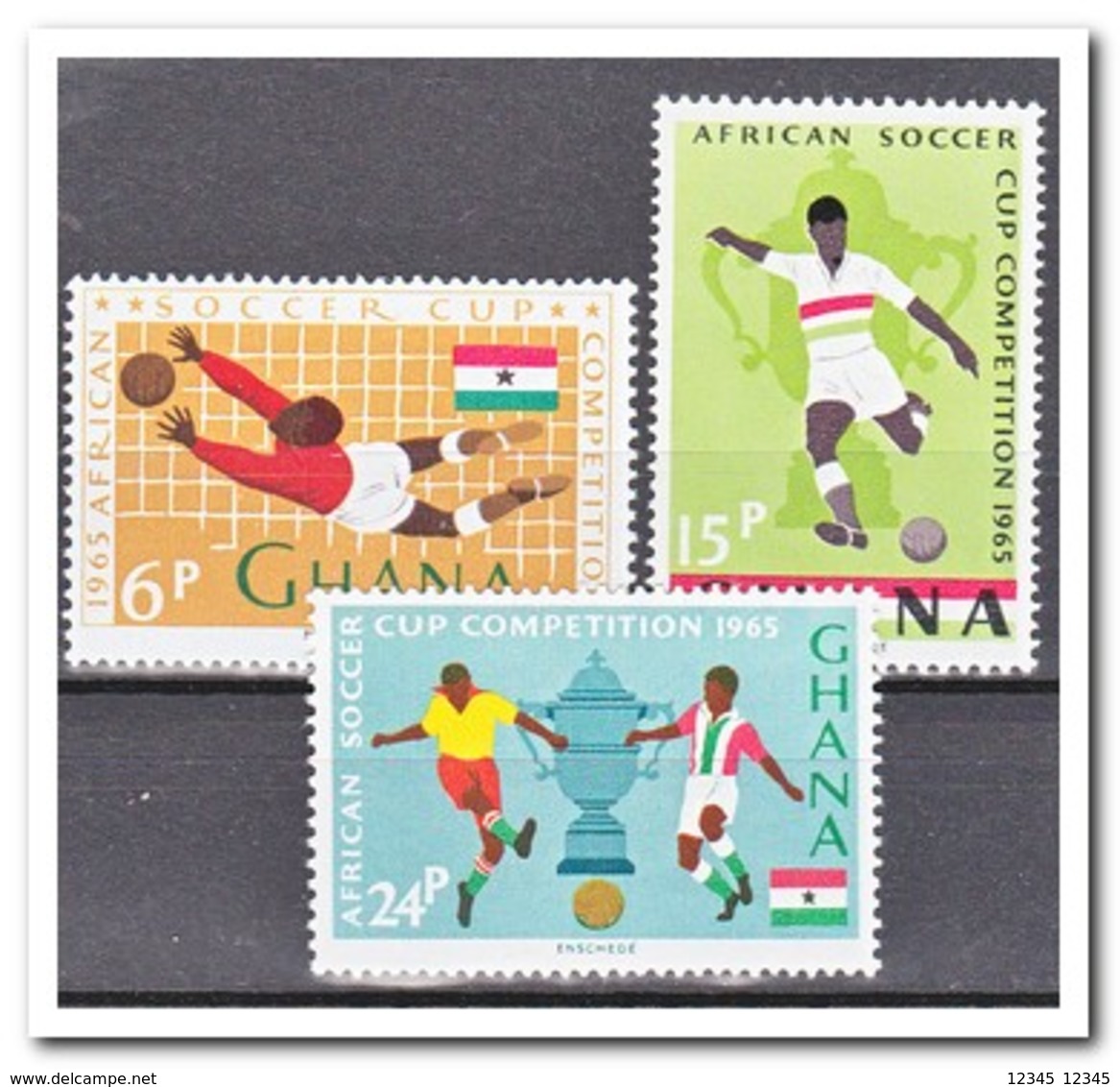 Ghana 1965, Postfris MNH, Football - Ghana (1957-...)