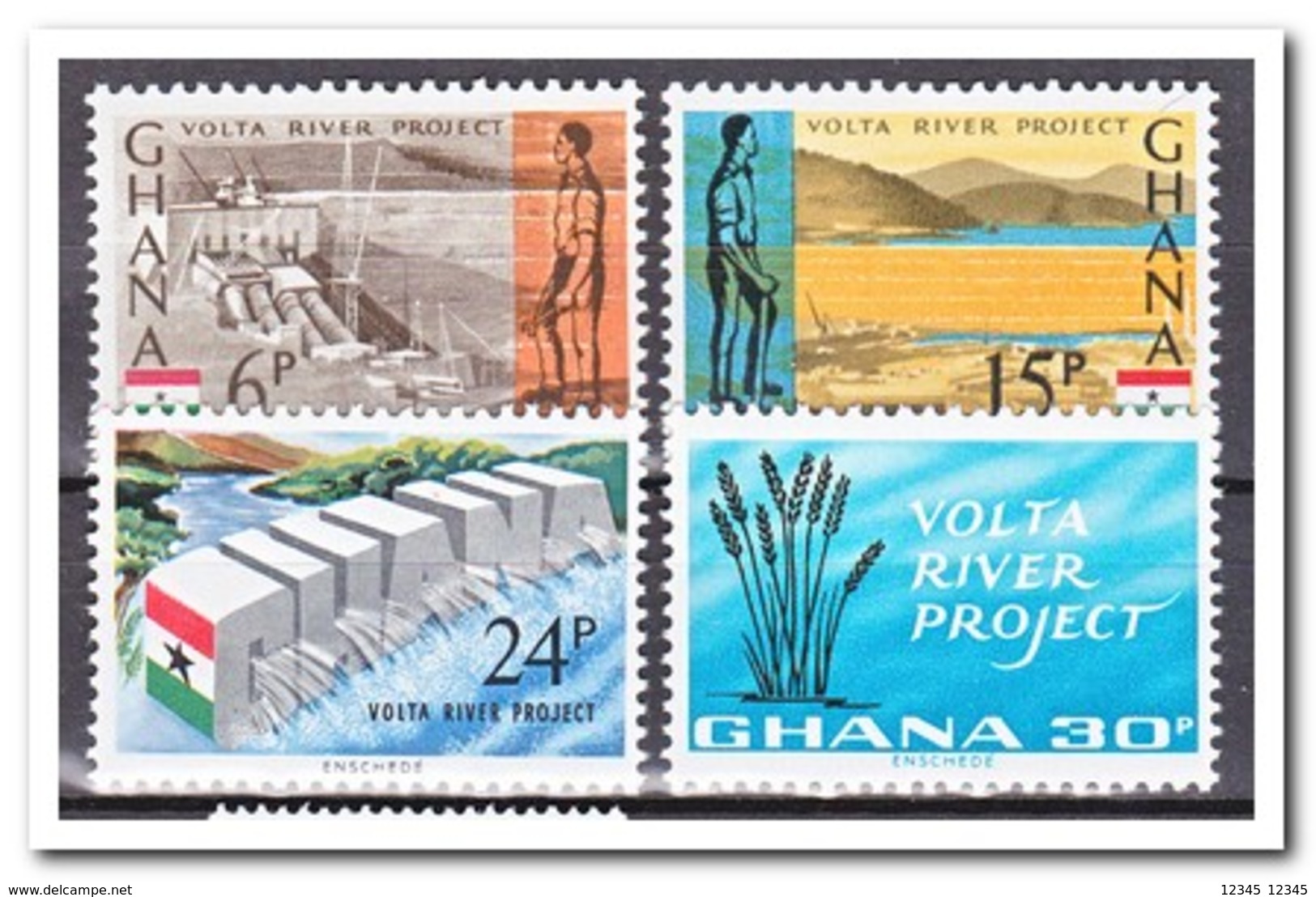 Ghana 1966, Postfris MNH, Volta River Project - Ghana (1957-...)