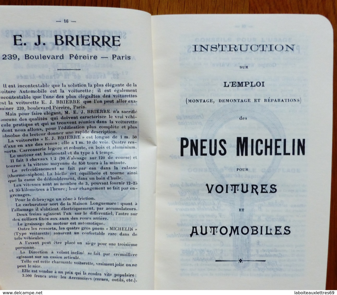 GUIDE MICHELIN - EDITION 1900 - REIMPRESSION POUR LES CENTS ANS DE LA COLLECTION - Michelin (guides)