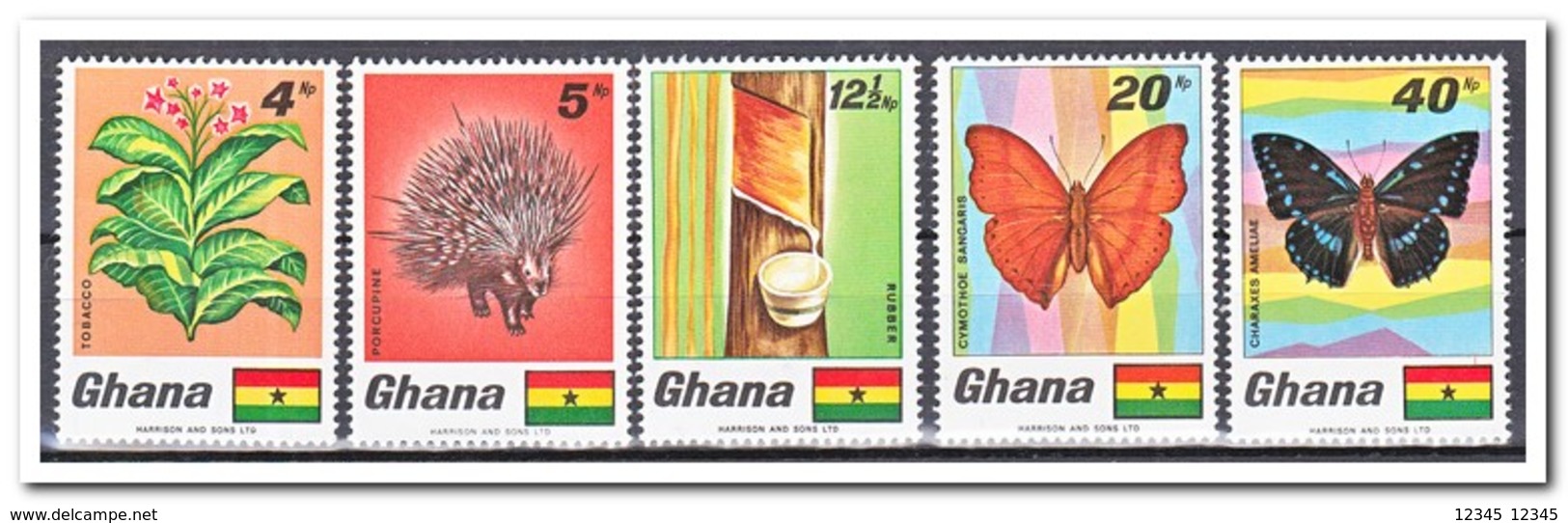 Ghana 1968, Postfris MNH, Flora And Fauna - Ghana (1957-...)