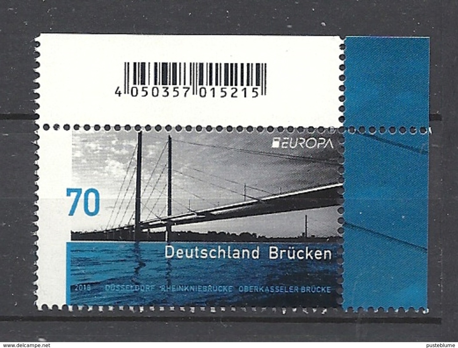 Deutschland / Germany / Allemagne 2018 3383 ** Cept Europa (03.05.18) - Unused Stamps