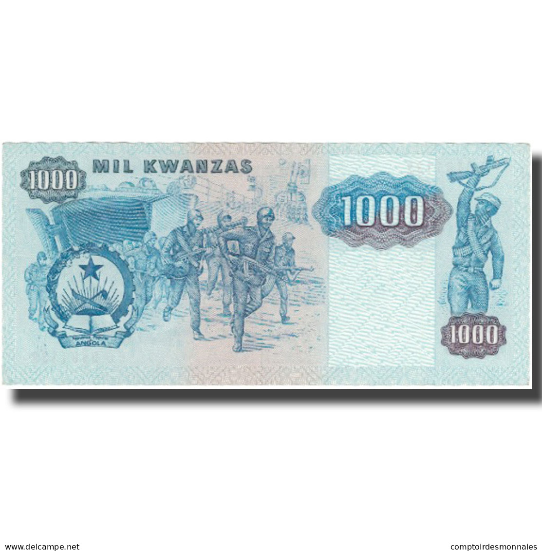 Billet, Angola, 1000 Kwanzas, 1987, 1987-11-11, KM:121b, SPL+ - Angola