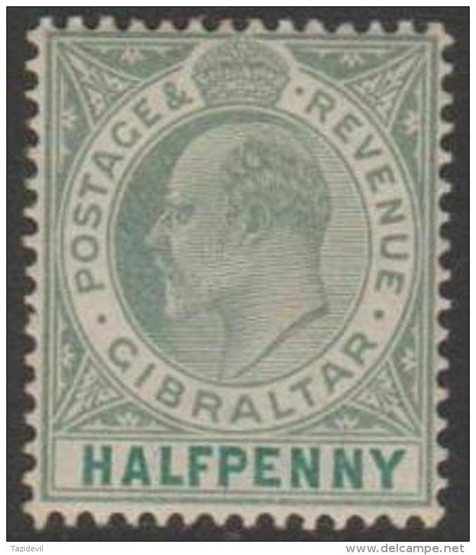 GIBRALTAR - 1903 &frac12;d King Edward. Scott 39. Lovely MNH - Gibilterra