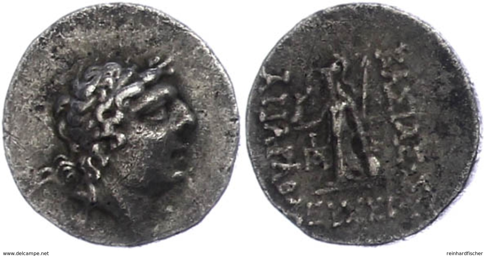 4 Drachme (3,93g),101-87 V. Chr., Ariarathes IX. Eusebes Philopator. Av: Kopf Nach Rechts. Rev: Athena Mit Schild Und Sp - Andere & Zonder Classificatie