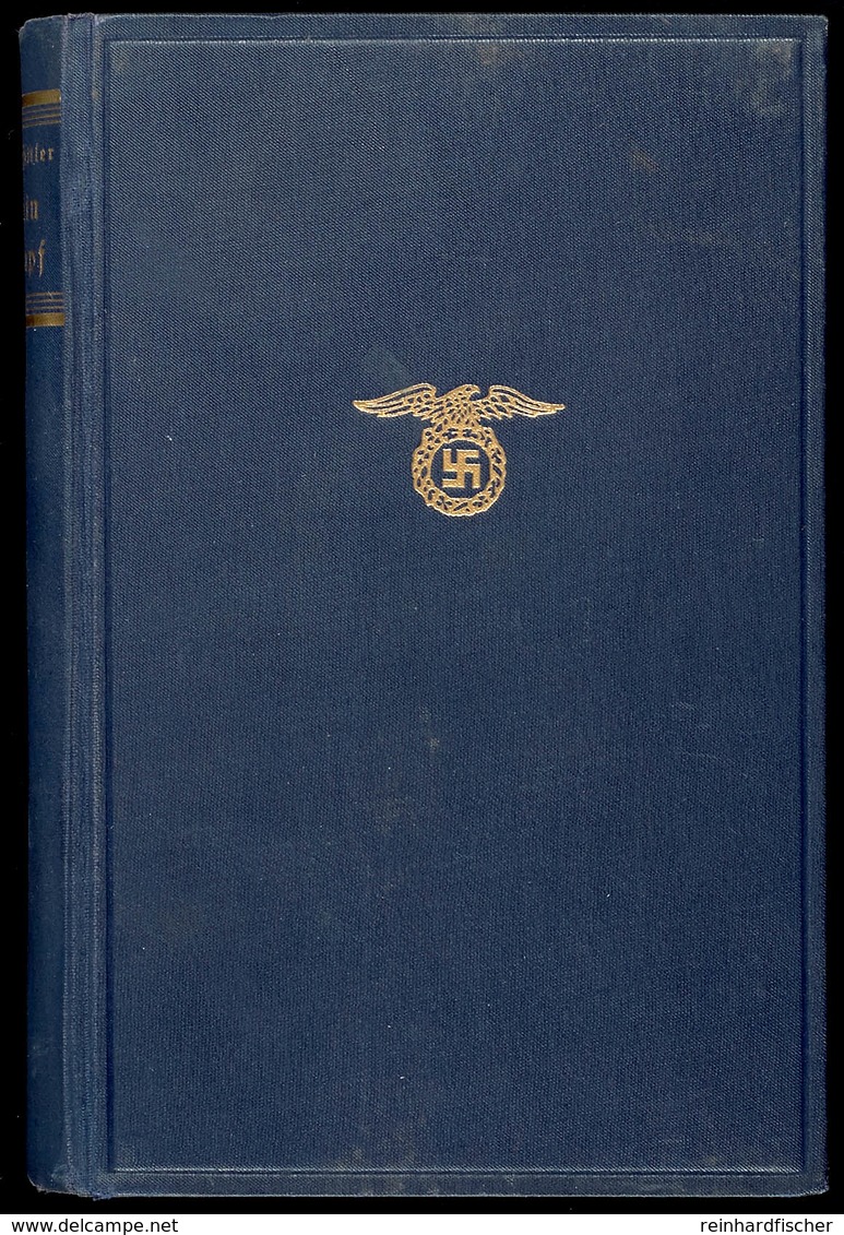 1577 MEIN KAMPF Von Adolf Hitler, Gebundene Ausgabe, 781 Seiten, XIV. Auflage 145. Bis 154. Tausend, 1932, Herausgeber:  - Sonstige & Ohne Zuordnung