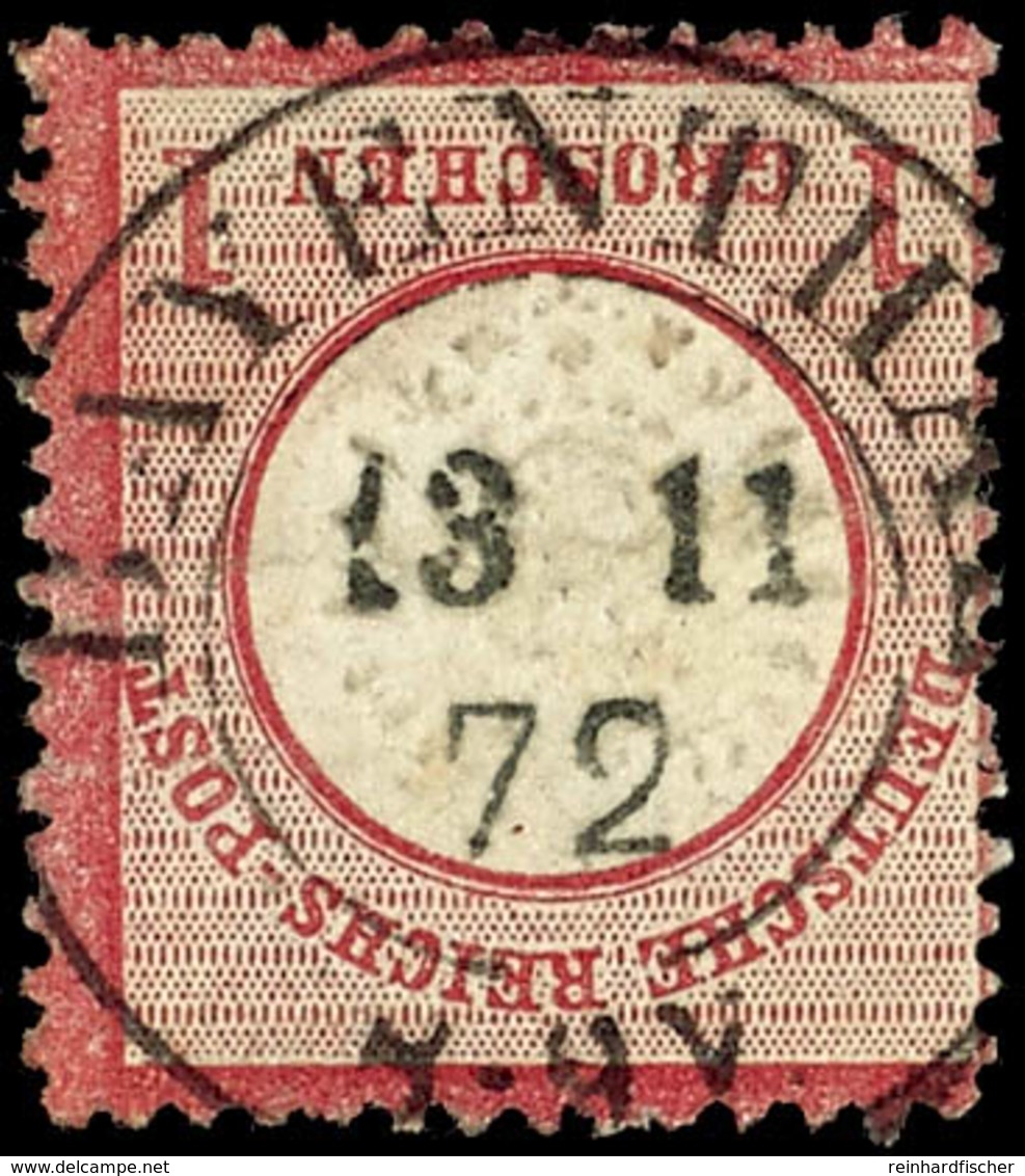 1884 "BAYENTHAL 18 11 72" - K2, OPD Köln, Zentrisch Klar Kopfstehend Auf Kabinettstück 1 Gr., Katalog: DR19 O - Sonstige & Ohne Zuordnung