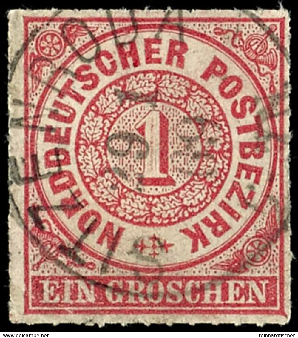1893 "SITZENRODA 29 1 69" - K1, OPD Merseburg, Zentrisch Auf NDP 1 Gr., Kabinett, Katalog: NDP4 O - Andere & Zonder Classificatie