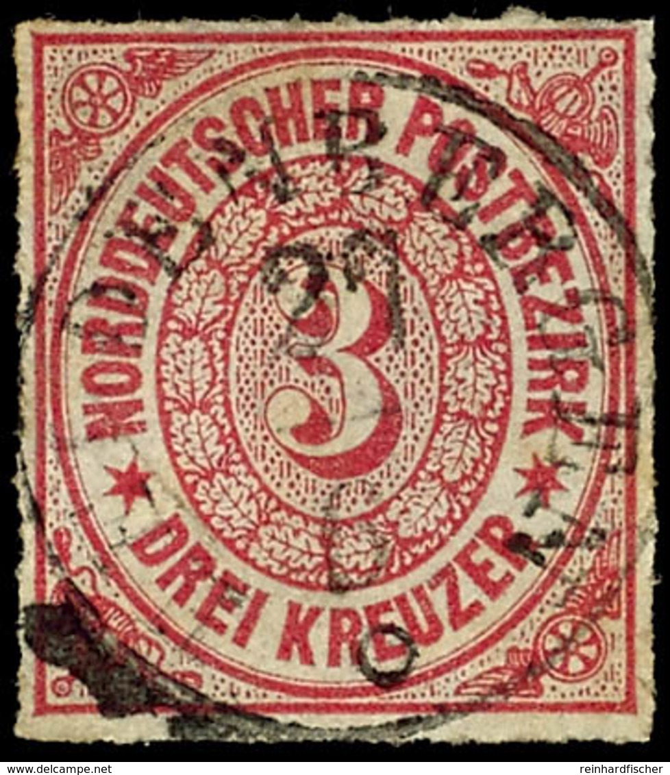 1963 "HELDENBERGEN" - K1, Ideal Zentrisch Auf NDP 3 Kr., Etwas Patina, Katalog: NDP9 O - Other & Unclassified