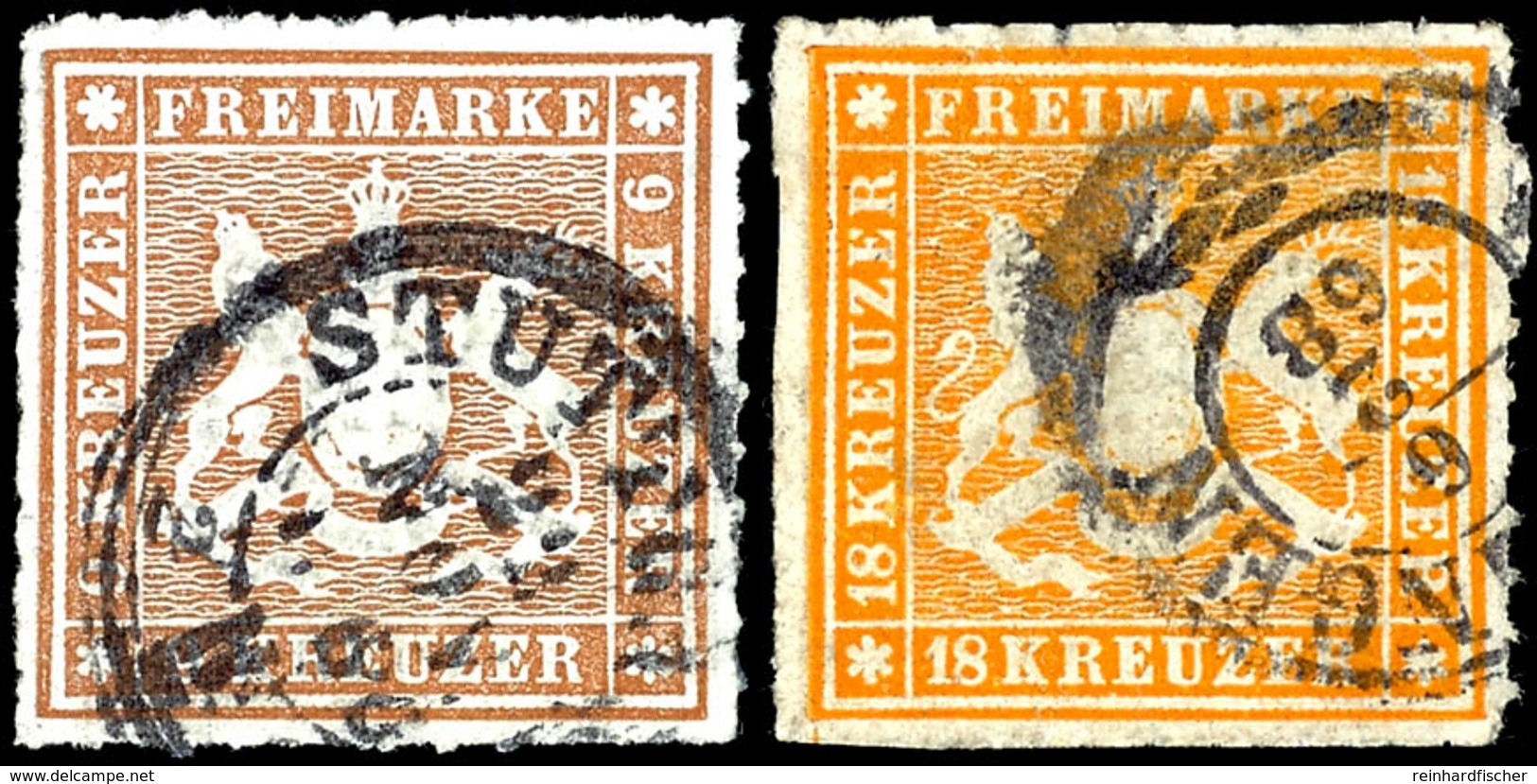 2013 1 Bis 18 Kr Komplett Gestempelt, 18 Kr Winzige Schürfung Rückseitig, Sonst Kabinett, Mi. 1190,--, Katalog: 30/34 O - Sonstige & Ohne Zuordnung