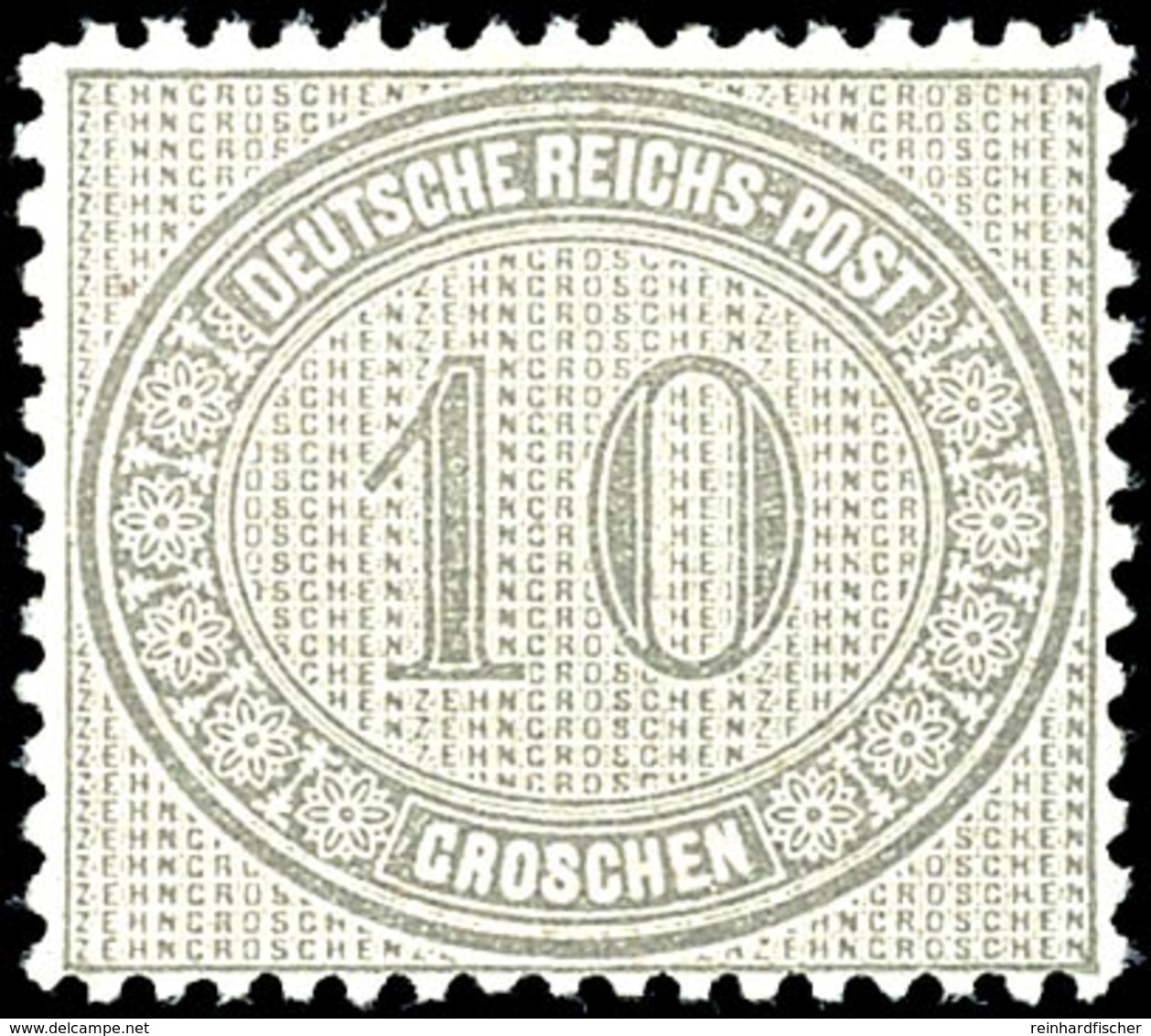 2099 10 Gr. Innendienst, Tadellos Postfrisch, Unsigniert, Kabinett, Mi. 160.- Unterbewertet!, Katalog: 12 ** - Andere & Zonder Classificatie