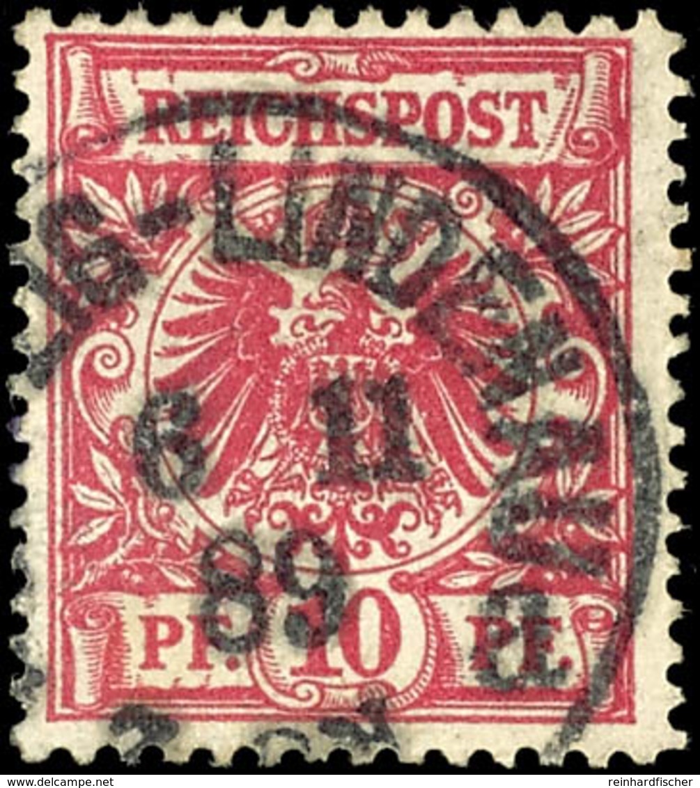 2239 10 Pf. Magenta, Gest., Gepr. Zenker BPP, Mi. 100.-, Katalog: 47aa O - Sonstige & Ohne Zuordnung